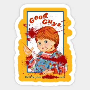 Bloody Good Guys - Chucky Sticker